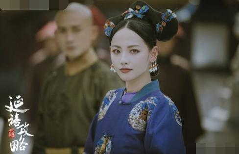 《延禧攻略》顺嫔张嘉倪和老公秀恩爱,两人最萌身高差好有爱