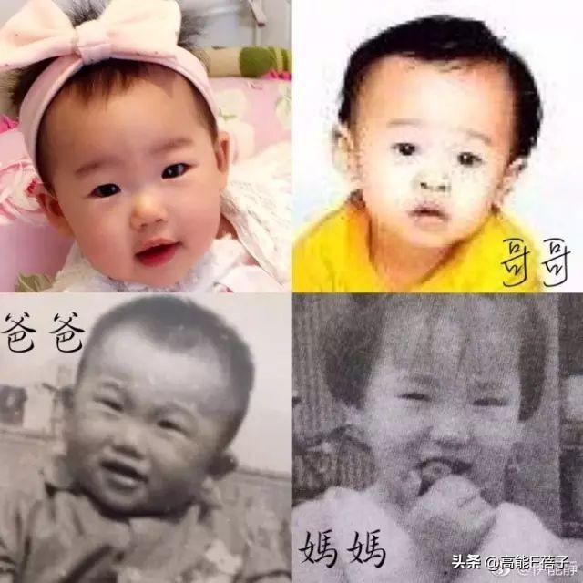 原来王祖蓝女儿长得最像她!哪个明星家庭是最强基因?