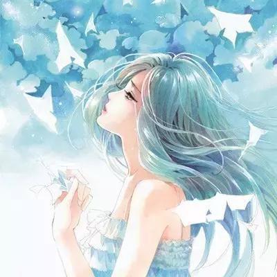 小清新唯美图片女生头像