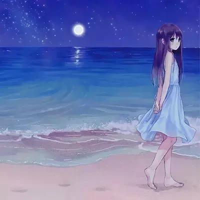 小清新唯美图片女生头像