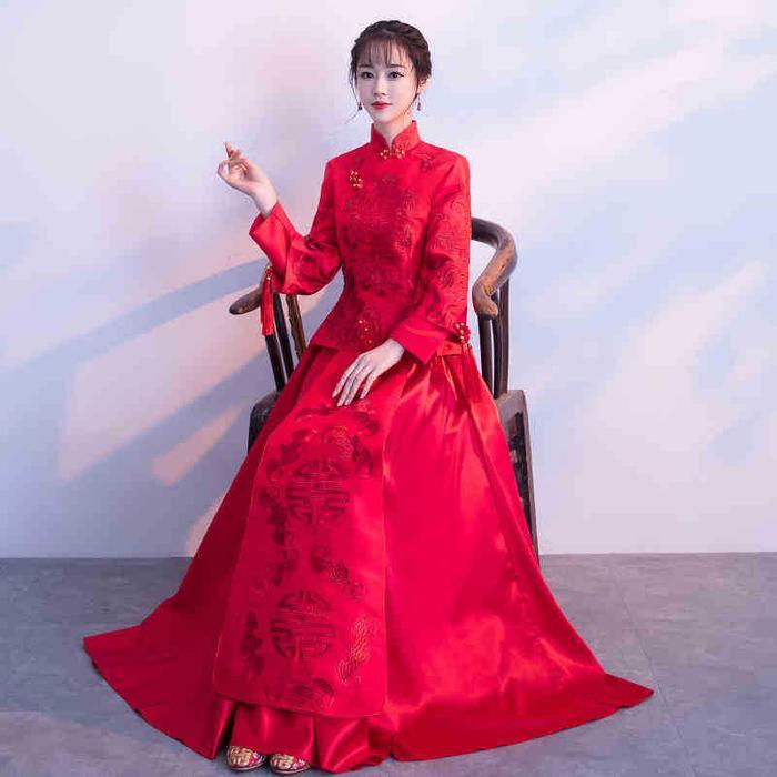 12款敬酒礼服，简直美得不要不要的