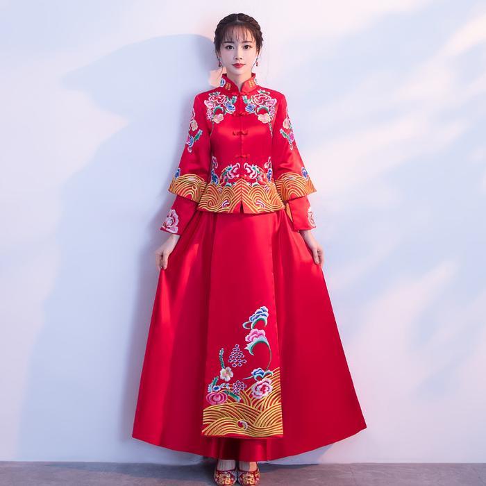 12款敬酒礼服，简直美得不要不要的