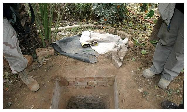 老照片直击萨达姆最后藏身地：容纳一人的地洞，图9被绞死全过程