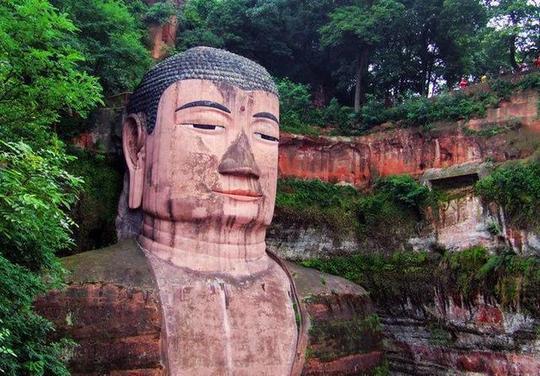 神秘!乐山大佛闭眼事件全程!