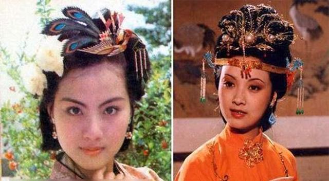 她是87《红楼梦》第一美女，曾遭邓婕嫉妒，为爱痴狂，被母亲逼死