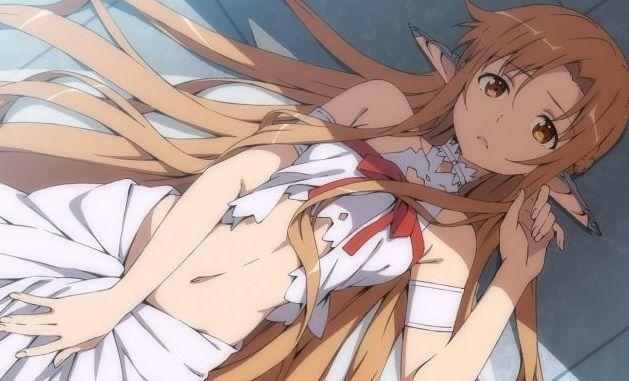 刀剑神域中的经典“捆绑”剧情，亚丝娜你真的不是来秀身材的么？