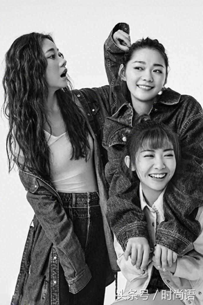 火箭少女101黑白时尚大片写真图片