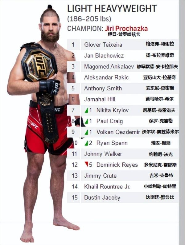 ufc排名最新2025（ufc世界排名最新）-1