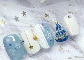 星月美甲长什么样？最近ins上超火的星月美甲图片大全 很适合春天