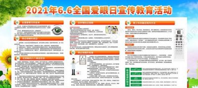 ​爱眼日宣传内容，爱眼日手抄报内容？