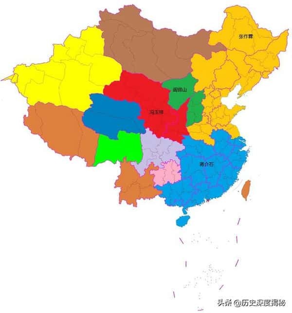 民国时期十大军阀排名（民国十大军阀是谁）