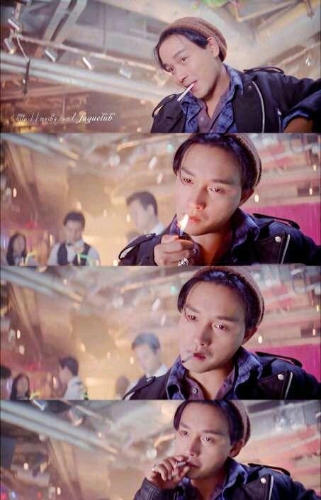 哥哥张国荣帅气罕见图片, 快拿去当手机壁纸吧