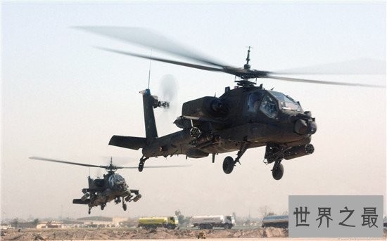 世界第一直升机阿帕奇武装直升机 战场上抢走所有武器风头