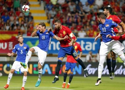 ​2018世界杯预选赛－－西班牙大胜列支敦士登