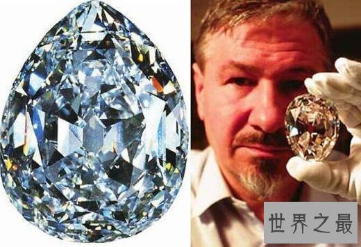 世界上最大的切割钻石，非洲之星(镶在英皇权杖上)