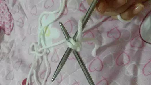 双元宝小围巾的编织（双元宝针编织围巾）(11)