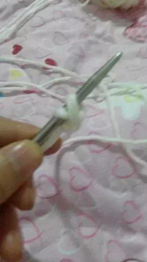 双元宝小围巾的编织（双元宝针编织围巾）(10)