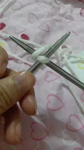 双元宝小围巾的编织（双元宝针编织围巾）(8)