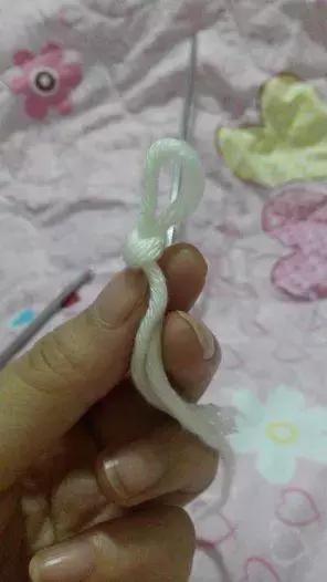 双元宝小围巾的编织（双元宝针编织围巾）(5)