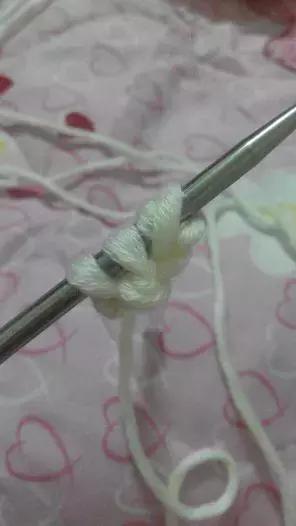 双元宝小围巾的编织（双元宝针编织围巾）(17)