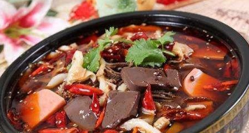 重庆毛血旺图片,重庆毛血旺里面有什么配菜图12