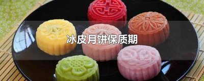 ​冰皮月饼保质期