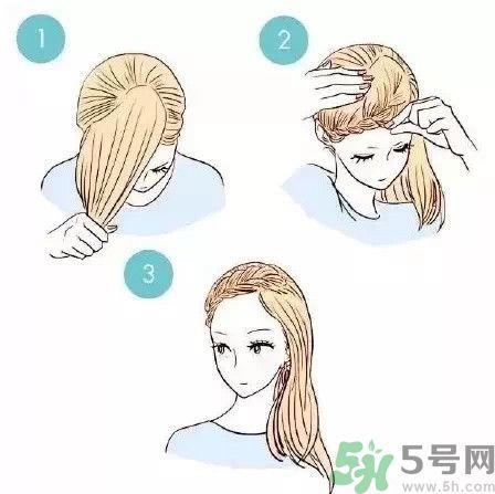 尴尬期刘海怎么编发?尴尬期刘海编法教学