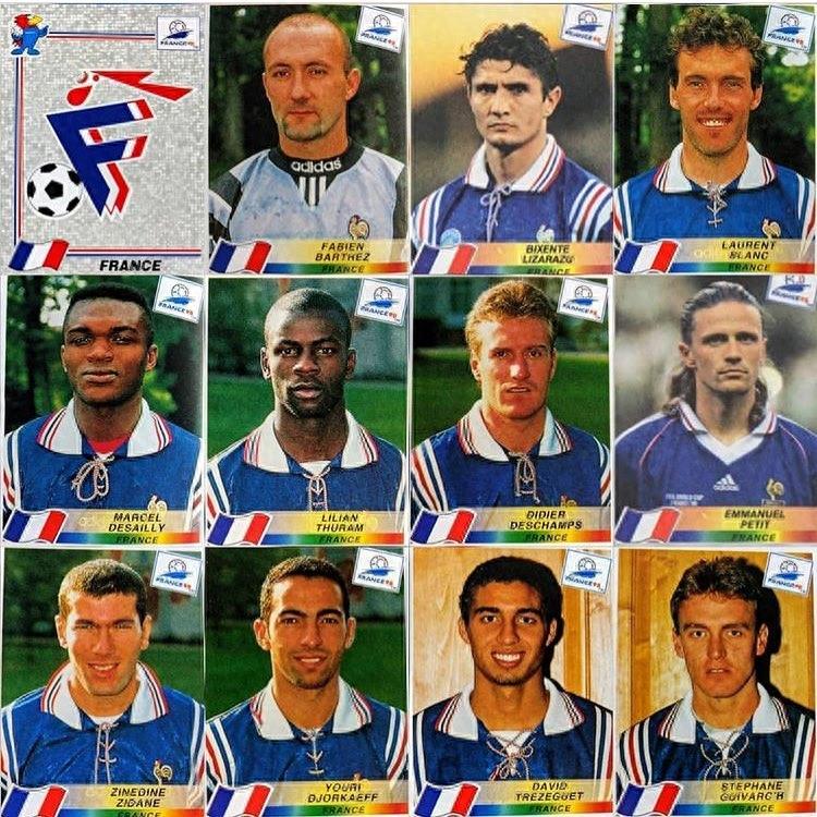 1998年7月12日,法国历史上首次夺得男子足球世界杯