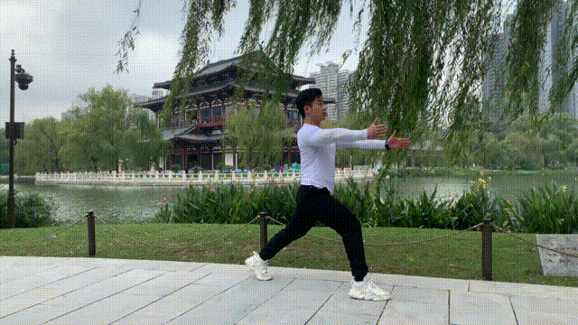 公园健身器材都有什么（公园的健身器材还能这么玩）(17)