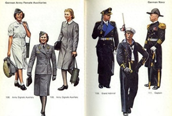 二战历史图集:纳粹德国时期的德军军服