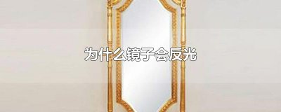 ​为什么镜子会反光