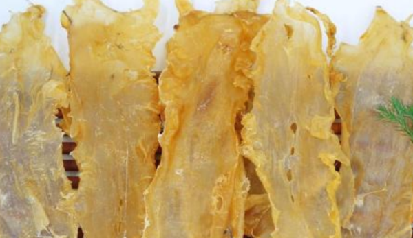 假花胶浸泡特征,猪皮做的鱼胶是什么样子的图6