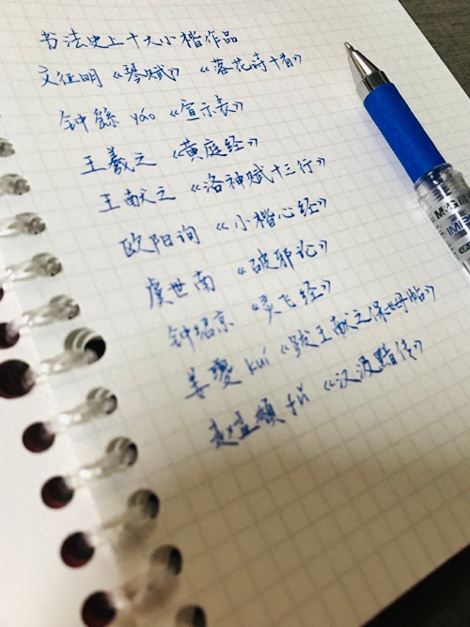 书法史上十大最美小楷作品欣赏,练习小楷的上乘字帖!