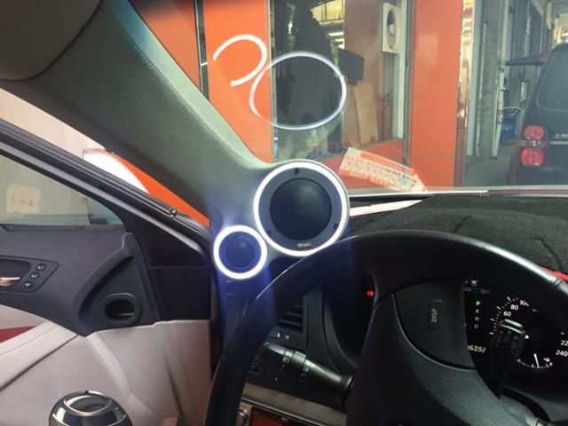 肇庆雷克萨斯es 300改装（虎门杰生雷克萨斯ES350汽车音响改装丹麦丹拿342）(5)