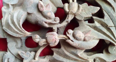 ​人们在建筑上雕刻蝙蝠的寓意是什么?，建筑上雕刻蝙蝠的寓意是什么？