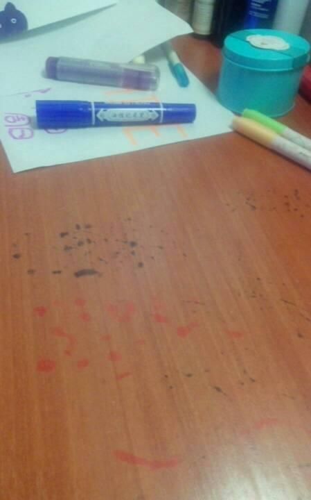 圆珠笔画在家具上怎么能除掉