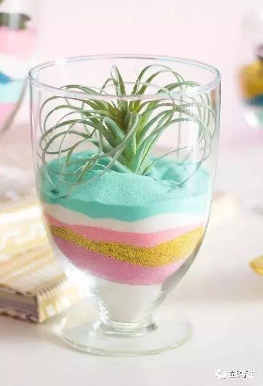 水晶沙画瓶画法（把沙子玩出新高度）(10)