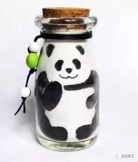 水晶沙画瓶画法（把沙子玩出新高度）(25)