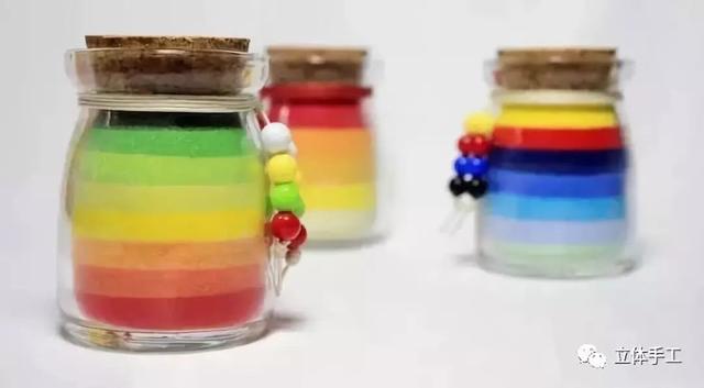 水晶沙画瓶画法（把沙子玩出新高度）(28)