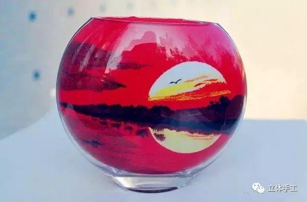 水晶沙画瓶画法（把沙子玩出新高度）(18)