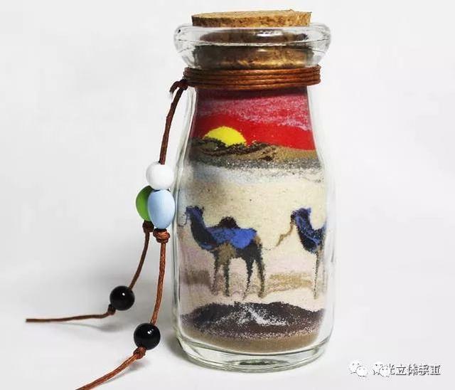 水晶沙画瓶画法（把沙子玩出新高度）(21)