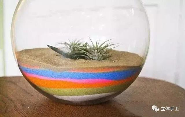 水晶沙画瓶画法（把沙子玩出新高度）(8)
