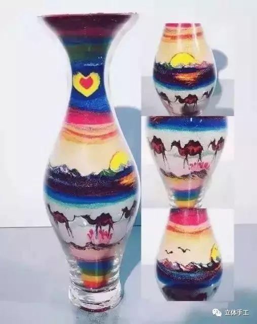水晶沙画瓶画法（把沙子玩出新高度）(16)