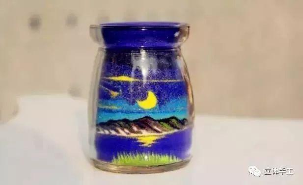 水晶沙画瓶画法（把沙子玩出新高度）(17)