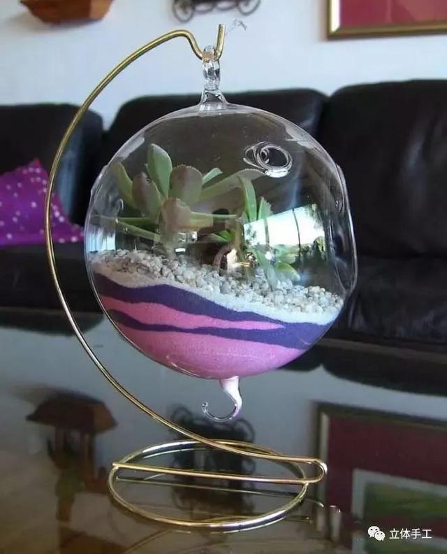 水晶沙画瓶画法（把沙子玩出新高度）(11)