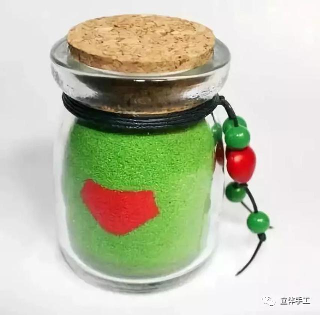 水晶沙画瓶画法（把沙子玩出新高度）(31)