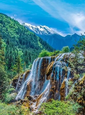 九寨沟瀑布的水从哪来的