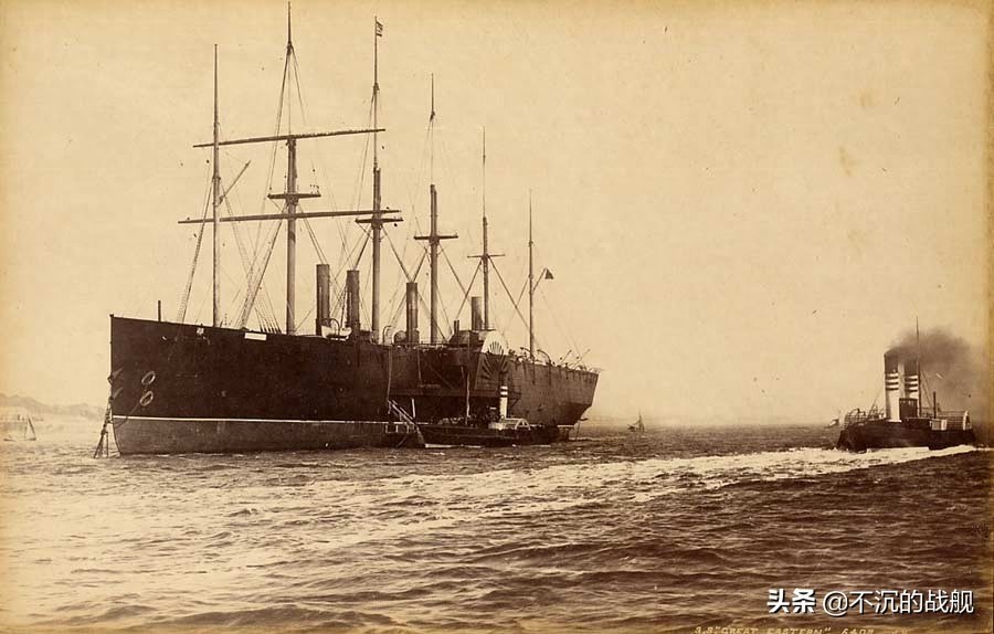 19世纪最大的邮轮：大东方号邮轮图集