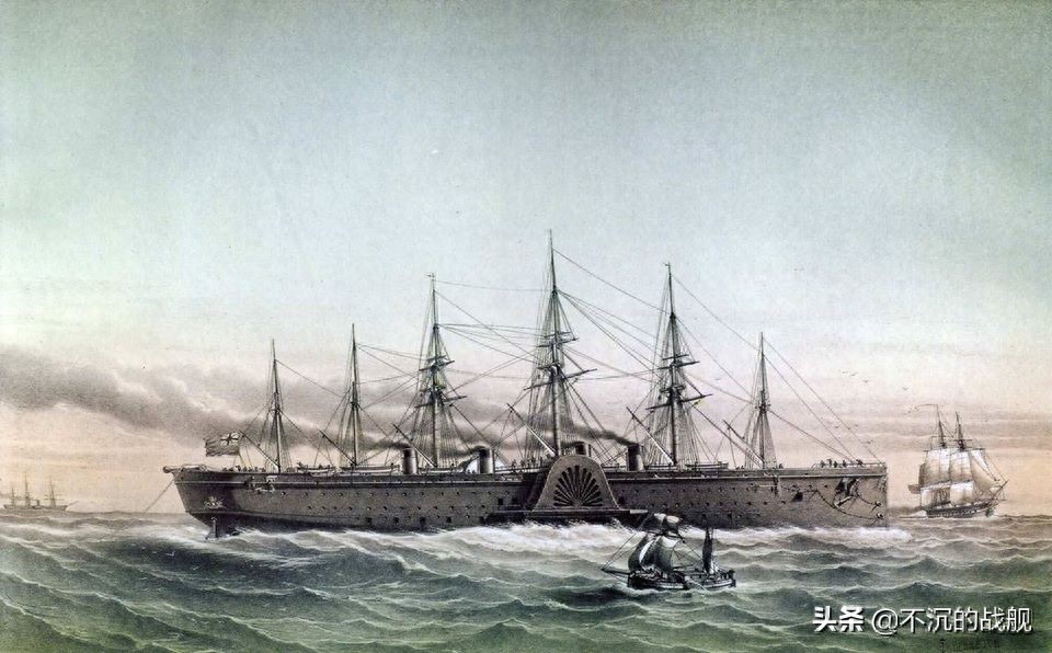 19世纪最大的邮轮：大东方号邮轮图集