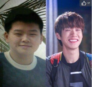 ​男星减肥前后对比：本以为肖战的变化最大，看到图4才是真逆袭